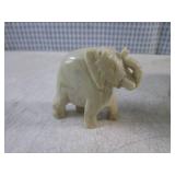 (EC1) Vintage Carved Stone Elephant... (EC1) Vintage Carved Stone Elephant...