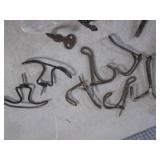 (BSB) Assorted Vintage Coat Hooks, ... (BSB) Assorted Vintage Coat Hooks, ...