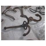 (BSB) Assorted Vintage Coat Hooks, ... (BSB) Assorted Vintage Coat Hooks, ...