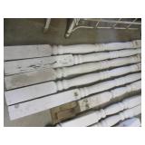(FD) 8 Assorted Vintage Porch Posts... (FD) 8 Assorted Vintage Porch Posts...