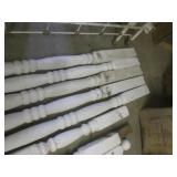 (FD) 8 Assorted Vintage Porch Posts... (FD) 8 Assorted Vintage Porch Posts...