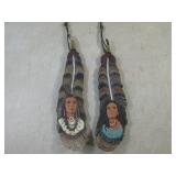 (CNTR) Native American Couple Ceram... (CNTR) Native American Couple Ceram...