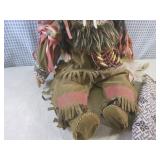 (FS) Vintage Porcelain Native Ameri... (FS) Vintage Porcelain Native Ameri...