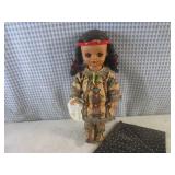 (CS) Vintage Native American Doll -... (CS) Vintage Native American Doll -...