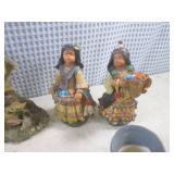 (CSB) Assorted Native American Figu... (CSB) Assorted Native American Figu...