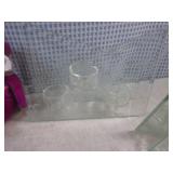 (CSB) 2 TY Beanie Babies and 2 Glas... (CSB) 2 TY Beanie Babies and 2 Glas...