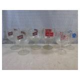 (BS) Assorted Vintage Footed Beer G... (BS) Assorted Vintage Footed Beer G...