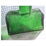 (BS) Vintage Green Glass Pieces... (BS) Vintage Green Glass Pieces...