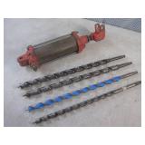 (BS) 4 - 18" Wood Boaring Drill Bit... (BS) 4 - 18" Wood Boaring Drill Bit...