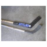 (F-1) 2 Hockey Sticks - Mylec Goali... (F-1) 2 Hockey Sticks - Mylec Goali...