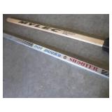(F-1) 2 Hockey Sticks - Mylec Goali... (F-1) 2 Hockey Sticks - Mylec Goali...