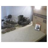 (BR3) Vintage Ice Skates, Inline Ro... (BR3) Vintage Ice Skates, Inline Ro...