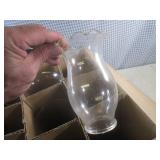 (EW3) 11 Assorted Oil Lamp Globes... (EW3) 11 Assorted Oil Lamp Globes...