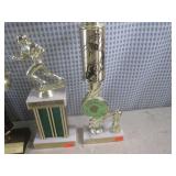 (BS) Assorted Vintage Sports Trophi... (BS) Assorted Vintage Sports Trophi...