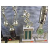 (BS) Assorted Vintage Sports Trophi... (BS) Assorted Vintage Sports Trophi...