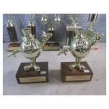 (BS) Assorted Vintage Sports Trophi... (BS) Assorted Vintage Sports Trophi...