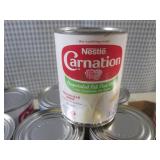 (C-2) 12 Cans of Nestle Carnation E... (C-2) 12 Cans of Nestle Carnation E...