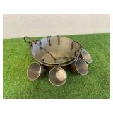 Vintage Copperware - Bucket, Ladel & Cups Vintage Copperware - Bucket, Ladel & Cups