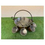 Vintage Copperware - Bucket, Ladel & Cups Vintage Copperware - Bucket, Ladel & Cups