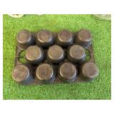 Cast Iron Muffin Pan, Lantern, John Deere Tractor Cast Iron Muffin Pan, Lantern, John Deere Tractor