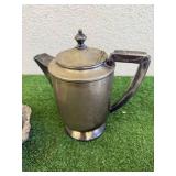 Copper Tray, Silver Plated Items Copper Tray, Silver Plated Items