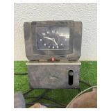 Cast Iron Deep Cauldron, Blow Torch & Time Clock Cast Iron Deep Cauldron, Blow Torch & Time Clock