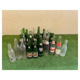 Glass Soda Bottles & Tote - Minot & Grand Forks ND Glass Soda Bottles & Tote - Minot & Grand Forks ND