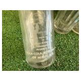 Glass Soda Bottles & Tote - Minot & Grand Forks ND Glass Soda Bottles & Tote - Minot & Grand Forks ND