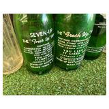 Glass Soda Bottles & Tote - Minot & Grand Forks ND Glass Soda Bottles & Tote - Minot & Grand Forks ND