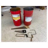 Hand Saws & Metal Barrels Hand Saws & Metal Barrels