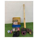 Baseball Gloves & Bat, Darts & Games Baseball Gloves & Bat, Darts & Games