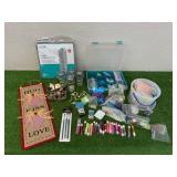 Craft Supplies & Hanging Organizer Craft Supplies & Hanging Organizer