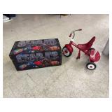 Toy Chest & Radio Flyer Trike Toy Chest & Radio Flyer Trike