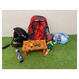 Toys, Helmets, Backpack & Glow Bracelets Toys, Helmets, Backpack & Glow Bracelets