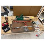 Hand Tools, Chain Binder, Absorber XL, Bolts & Cast Iron Griddle Hand Tools, Chain Binder, Absorber XL, Bolts & Cast Iron Griddle