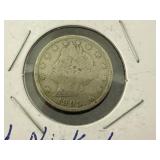 6 V Nickles & 1943 Mercury Dime 6 V Nickles & 1943 Mercury Dime