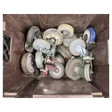 3 Tubs of Casters 3 Tubs of Casters