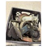 3 Tubs of Casters 3 Tubs of Casters