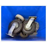 3 Tubs of Casters 3 Tubs of Casters