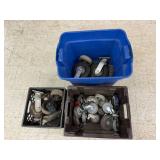 3 Tubs of Casters 3 Tubs of Casters