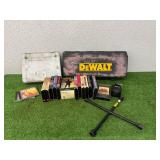 VCR Tapes, Empty Tool Cases & Tire Iron VCR Tapes, Empty Tool Cases & Tire Iron