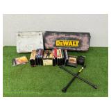 VCR Tapes, Empty Tool Cases & Tire Iron VCR Tapes, Empty Tool Cases & Tire Iron