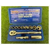 3/8" Drive Socket Wrench Set 3/8" Drive Socket Wrench Set