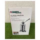 Gander Mtn 5# Vertical Stainless Steel Sausage Stuffer Gander Mtn 5# Vertical Stainless Steel Sausage Stuffer