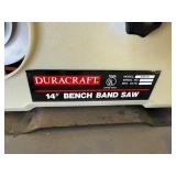 Duracraft 14" Bench Band Saw on Rolling Stand Model 20314 Duracraft 14" Bench Band Saw on Rolling Stand Model 20314