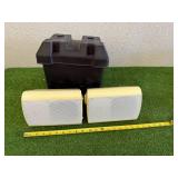 Speakers & Battery Box Speakers & Battery Box