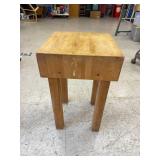 Butcher Block Stand 18 Butcher Block Stand 18