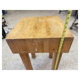 Butcher Block Stand 18 Butcher Block Stand 18