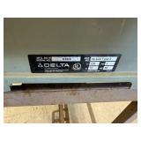 Delta 10" Table Saw on Rolling Steel Cart Delta 10" Table Saw on Rolling Steel Cart