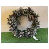 Holiday Wreath & Adjustable Table Pod Holiday Wreath & Adjustable Table Pod